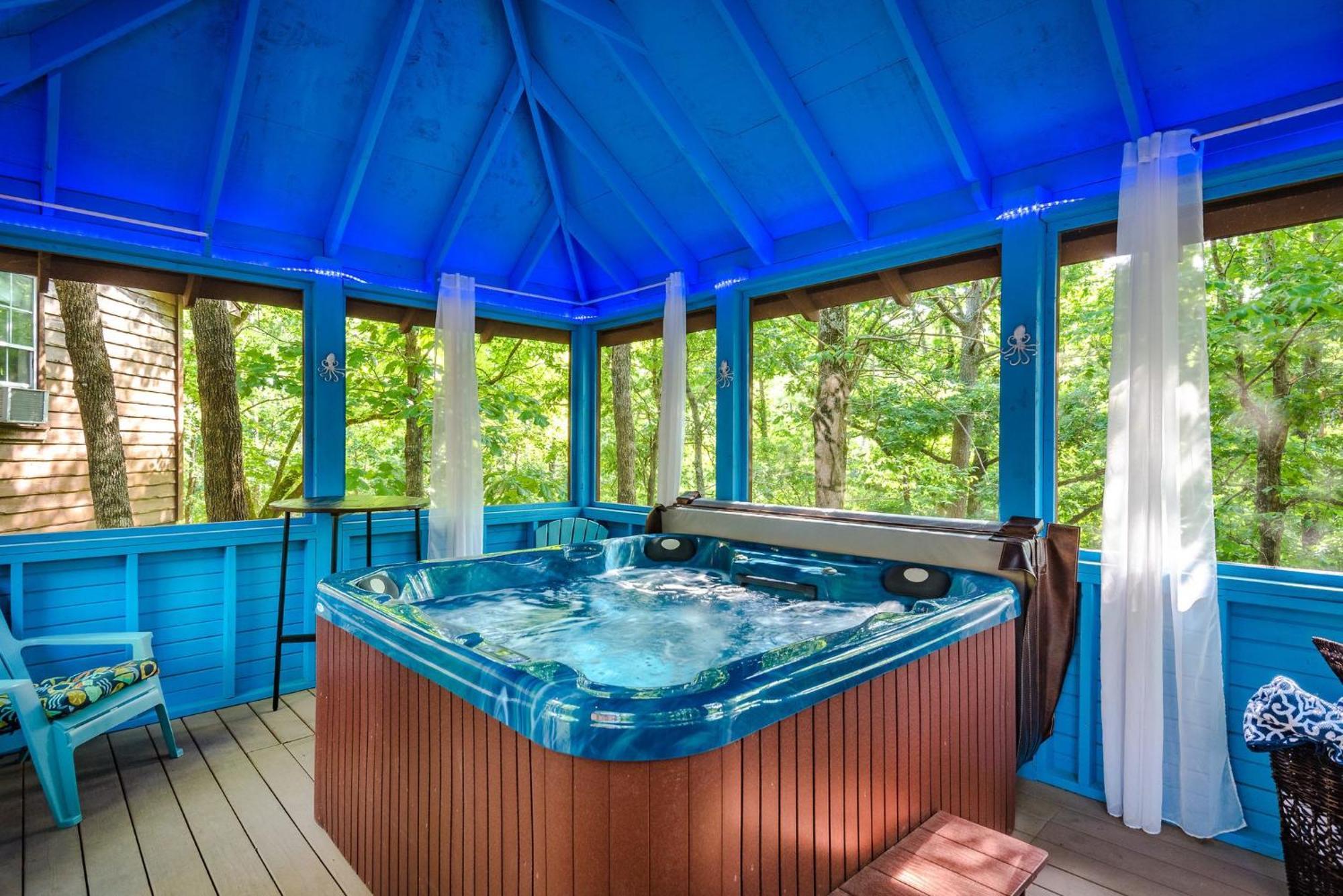 The Woods Cabins Eureka Springs Exteriér fotografie